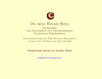 Fachrztin fr Psychiatrie und Psychotherapie - roth-homoeopathie.de